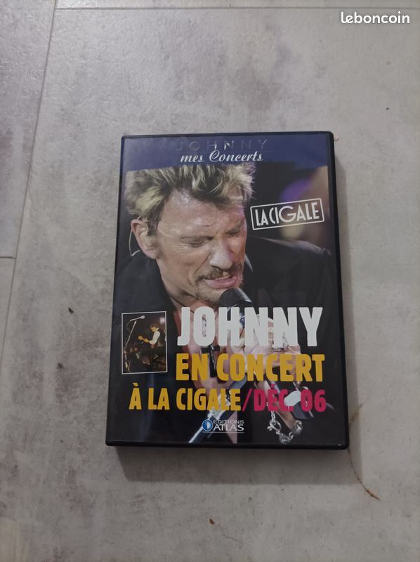 Dvd jonny en concert a la cigale dec 06 (image 1)