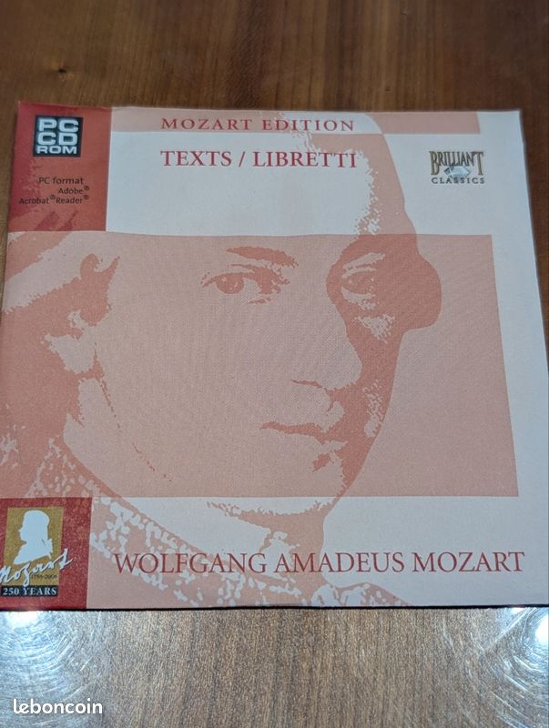 Compile de 155 CD de Wolfgang Amadeus Mozart (image 2)