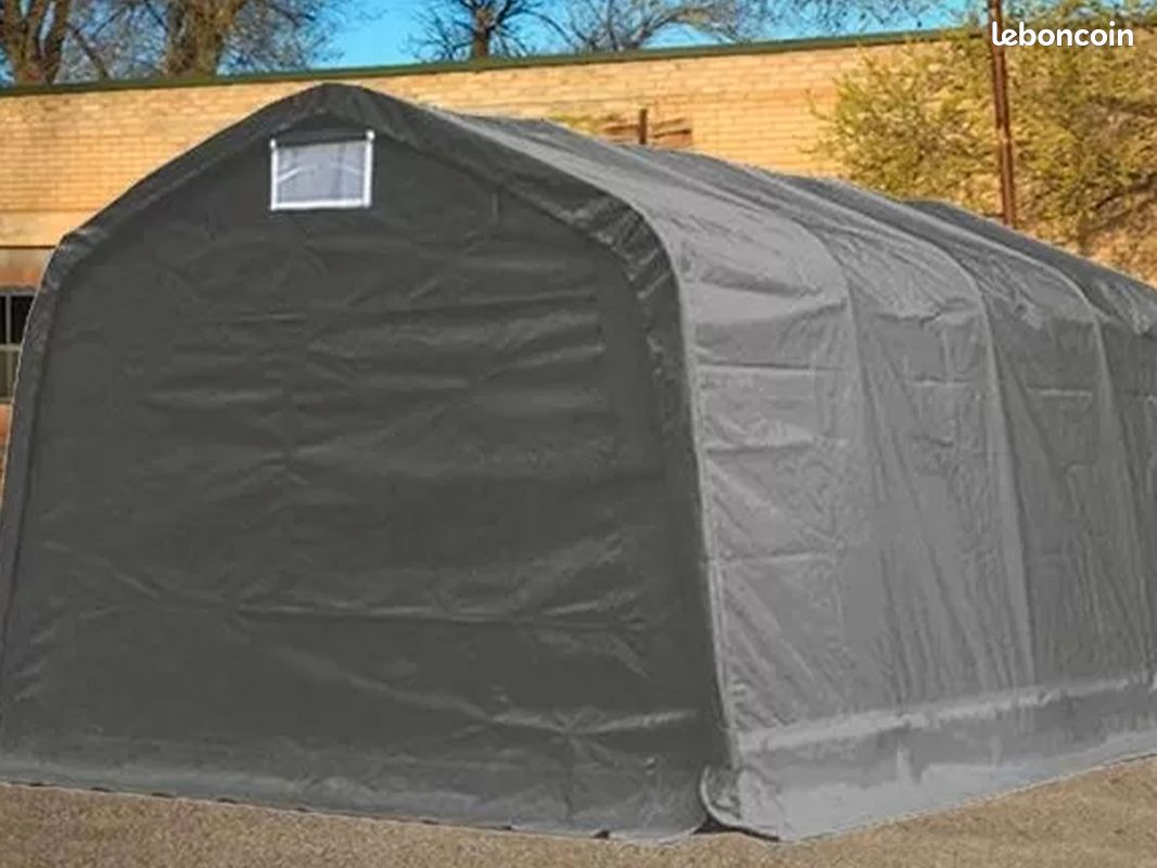 Abri Voiture 3,3x4,8 m - Carport en PVC 800 – Produit Neuf – Livraison Gratuite (image 5)