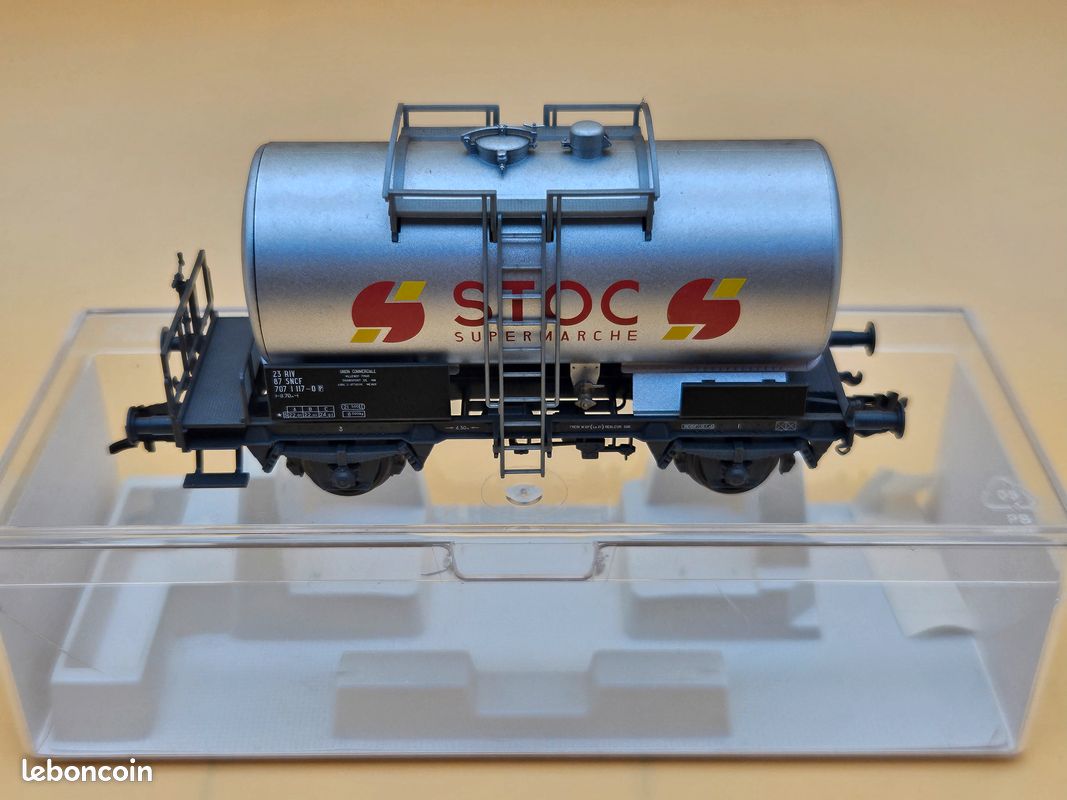 Wagon Citerne SNCF SMCF échelle HO – Nicolas – Boîte D’origine – Époque 3