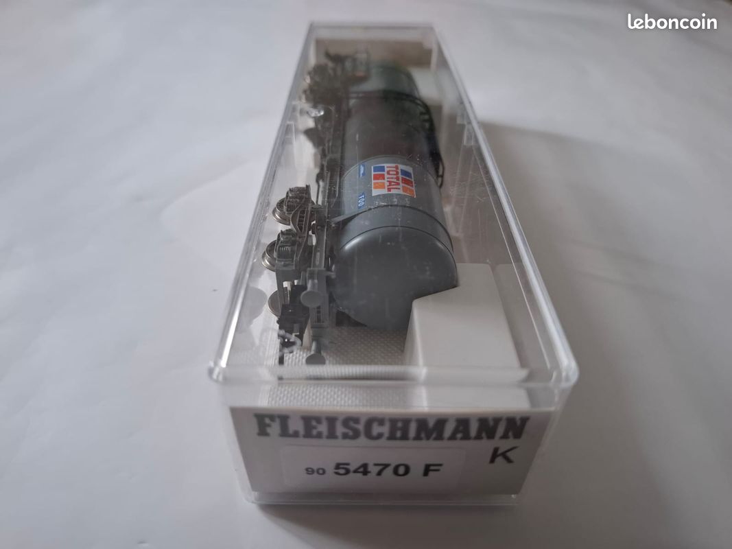 Fleichmann 2 Wagons Citernes Butagaz Algeco Sncf Ho Référence 5495/1499T