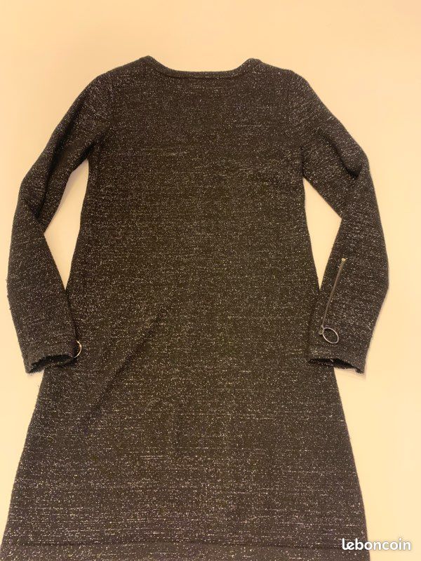 Robe noire brillante Moragan 36 (image 2)