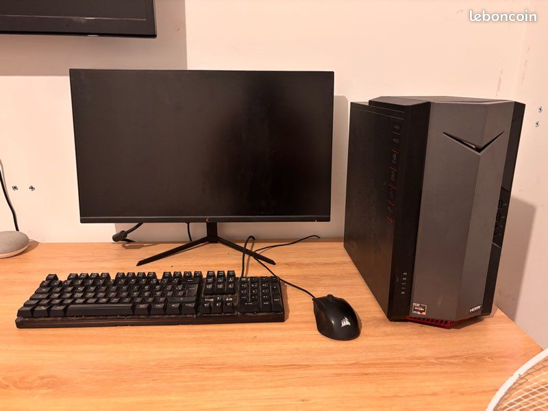 Pc gamer + écran + clavier souris (image 2)
