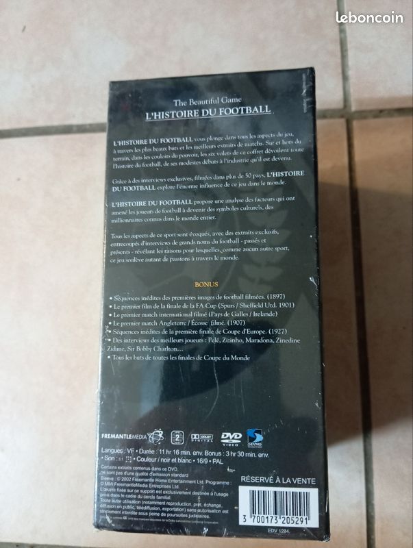 L histoire du football 6 DVD neuf (image 4)