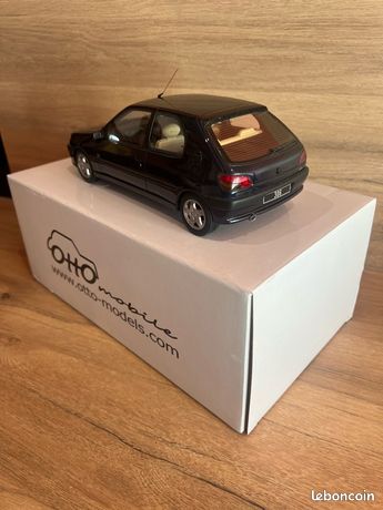 Peugeot 306 Eden Park 1995 Bleu d'Arabie 1-18 Ottomobile Limited 3000 Pieces - Schuiten Autominiaturen