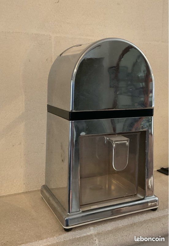 Broyeur manuel à manivelle pour faire de la glace pilée machine à glaçon (image 2)