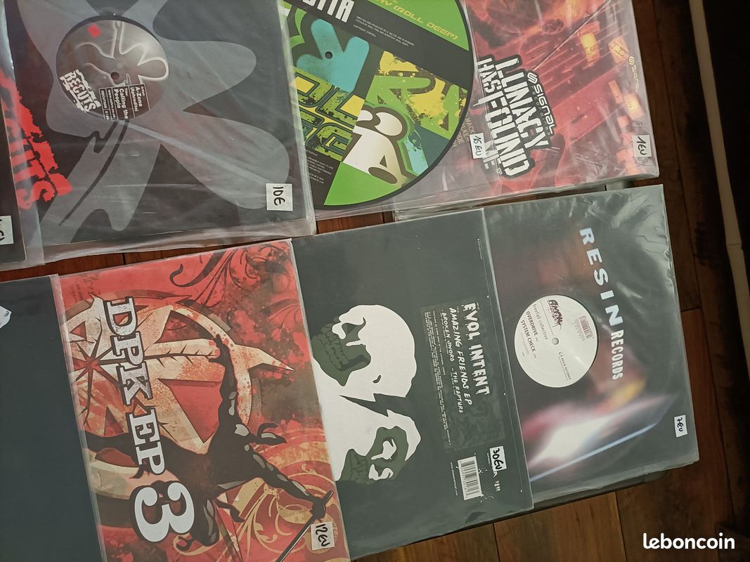 Lot vinyles drum&bass jungle electro (image 1)