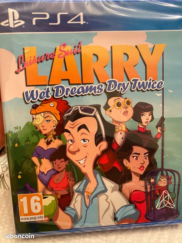 Jeux PS4 LARRY Wet Dreams Dry Twice Neuf (image 1)