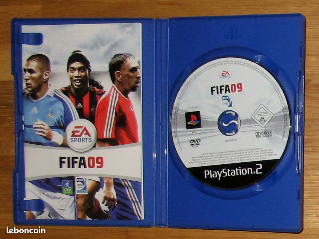 PS2 Jeu Foot FIFA 2009 - Jeux vidéo