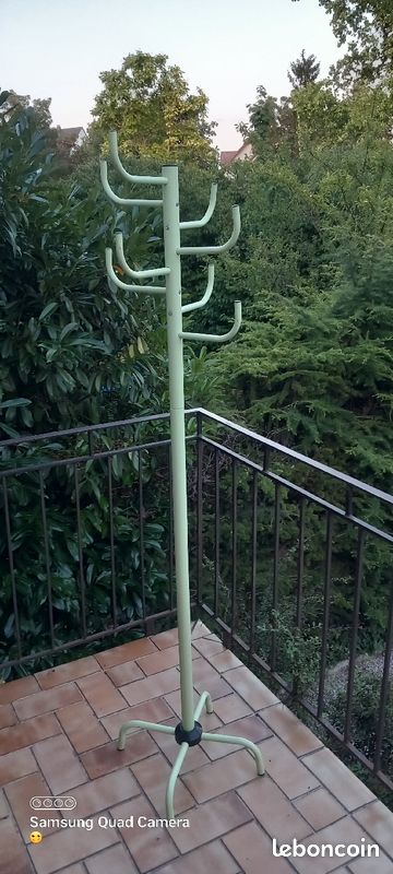 Porte manteau vert pomme (image 1)