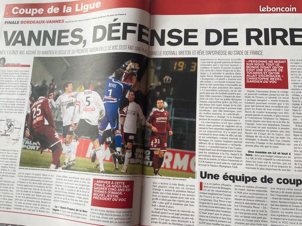Coupe de France et Coupe Gambardella : le Vannes OC sur tous les fronts