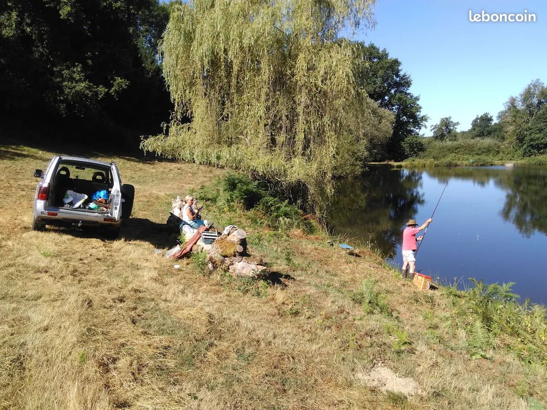 Gîte piscine intérieure privée couverte chauffée - Etang de pêche - Terrain clos - Animaux acceptés. En Creuse, entre Limousin et Berry. Ouvert vacances Toussaint (image 20)