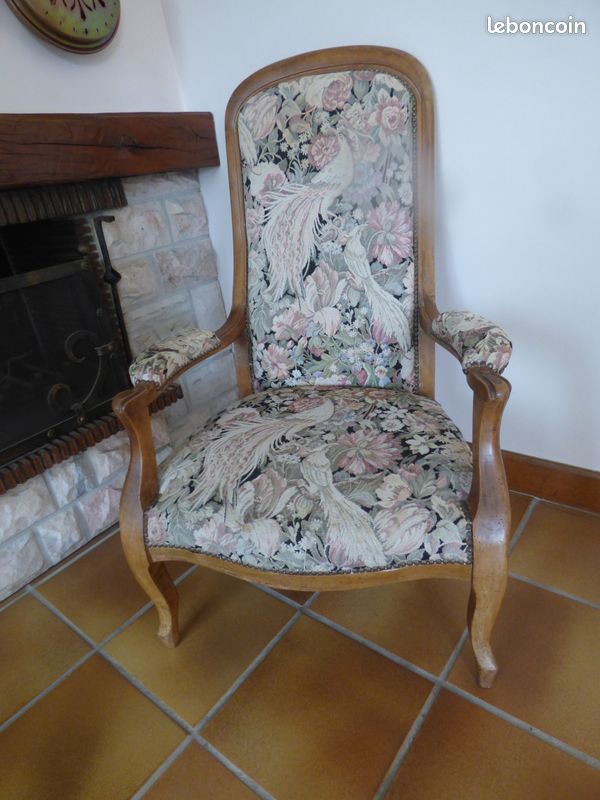 Fauteuil voltaire d'époque (image 3)