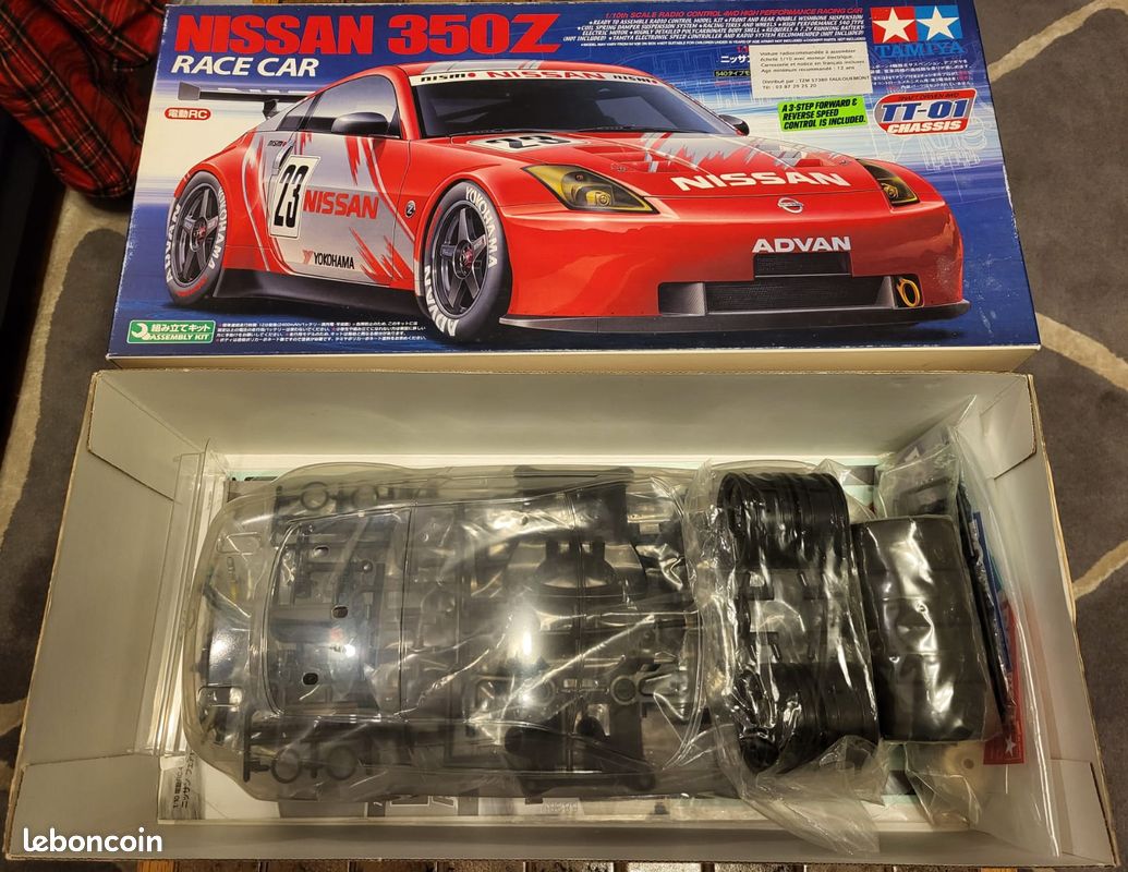 Tamiya TT01 Nissan 350Z Race Car (58304) - Modélisme