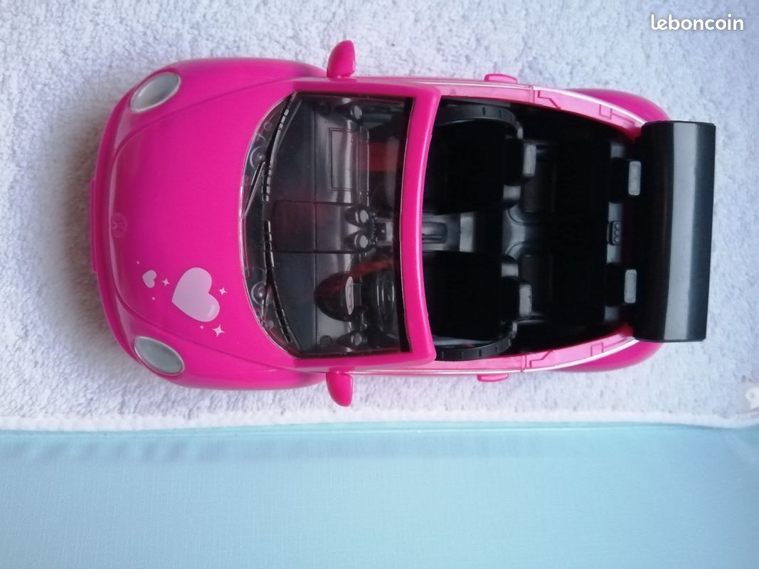 Voiture décapotable avec 2 mini poupées (image 1)
