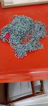 Toiles en lin, peintures acrylique, cadres et passes partout, chaines accrochage (image 4)