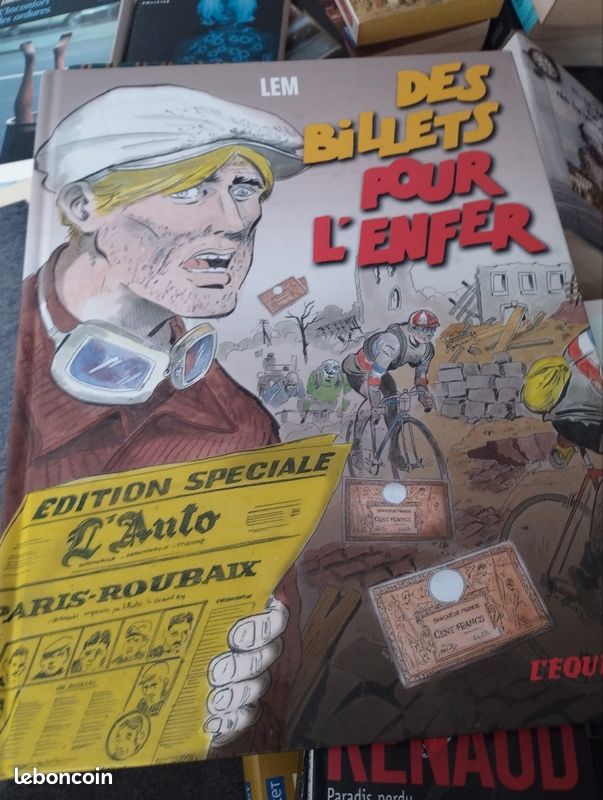 Bande dessinée.L'équipe. LEM. Des billets pour l'enfer (image 1)
