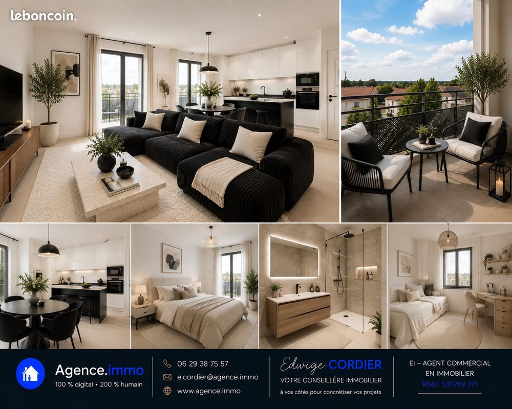 Appartement 3 pièces 58 m² · à Crécy-la-Chapelle · 58 m² · 286 900 €