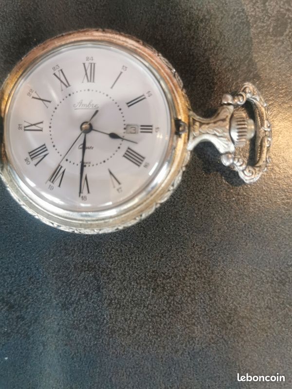 Montre à gousset de marque ambre Montres Bijoux
