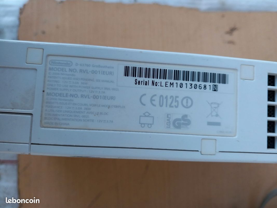 Wii consoles avec accéssoires (image 3)