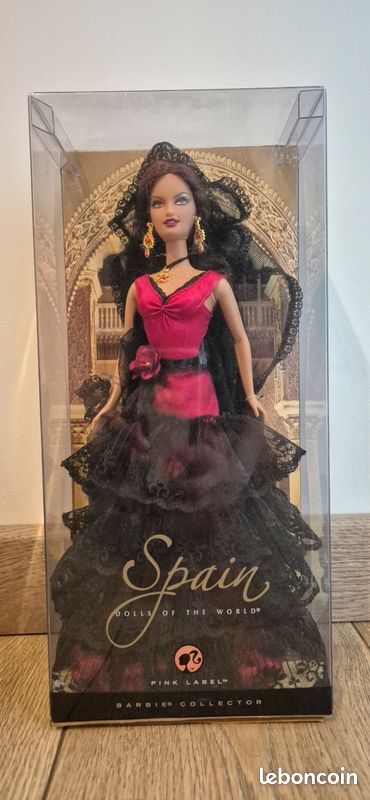 Poupée Barbie Spanish Dolls Of The World Collection - Neuf Dans Sa Boîte D'origine (NRFB)