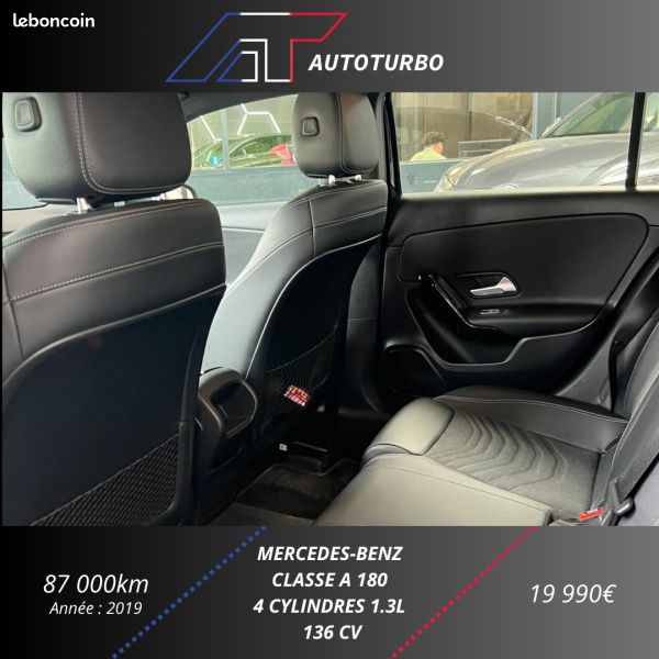 Mercedes CLASSE A 180 136CH BUSINESS LINE 7G-DCT (image 19)