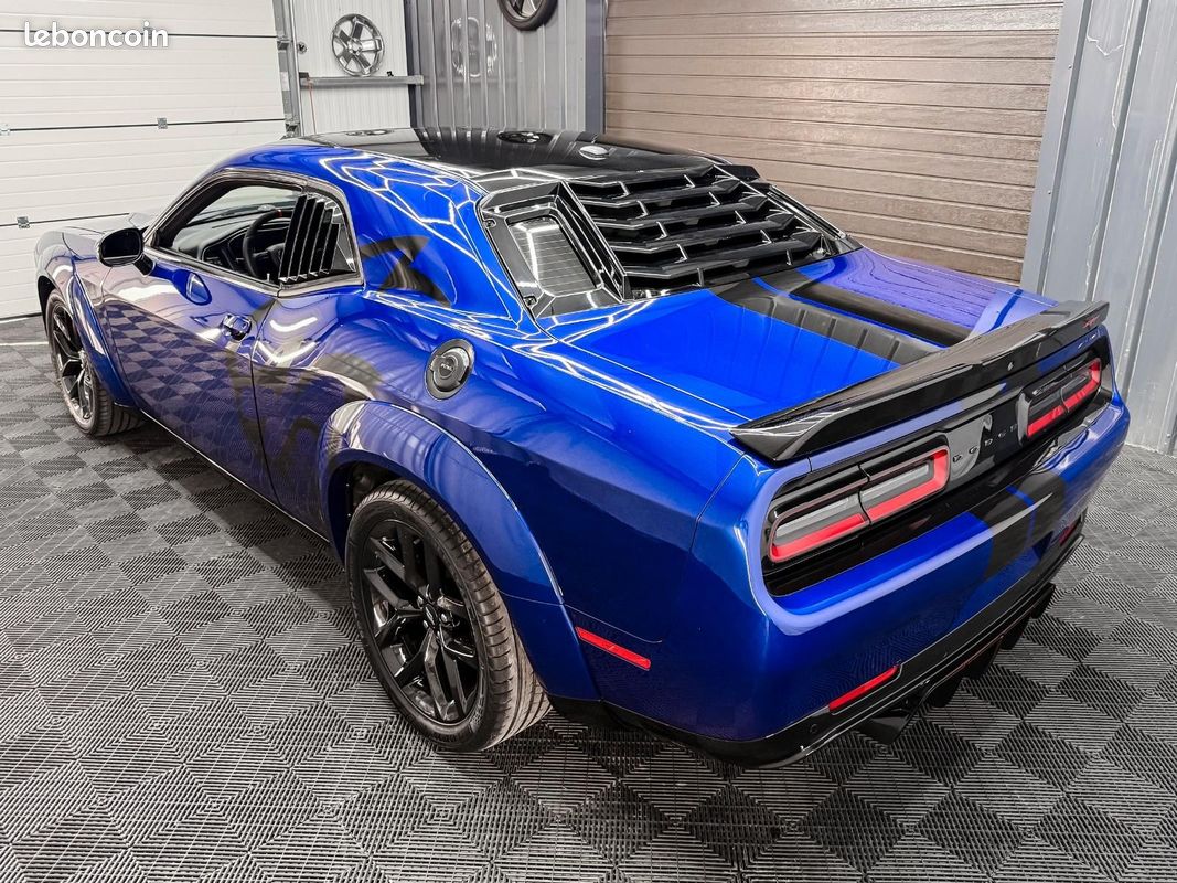 Dodge CHALLENGER Widebody Look V6 3.6 306 ch – CarPlay – Caméra – Cuir (image 3)