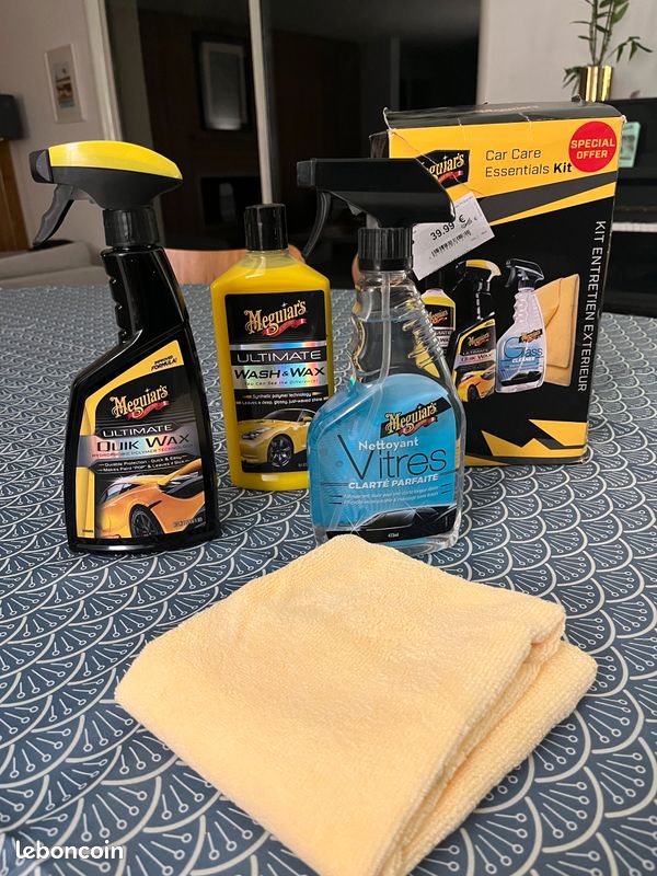 AUTODECO Kit de Nettoyage de Voiture 33 pièces avec Pistolet à Mousse