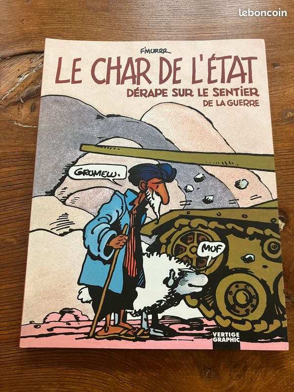 Livre BD Le char de l'état F'murr Vertige graphic (image 1)