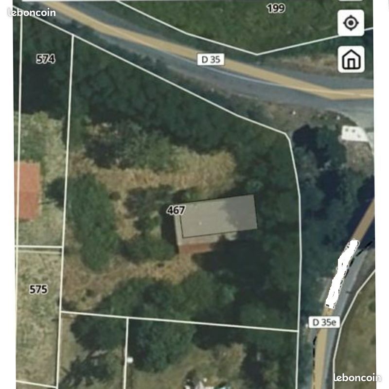 Vend terrain pour la construction possibilité de diviser le terrain en 4 · à Calmont · 400 000 €