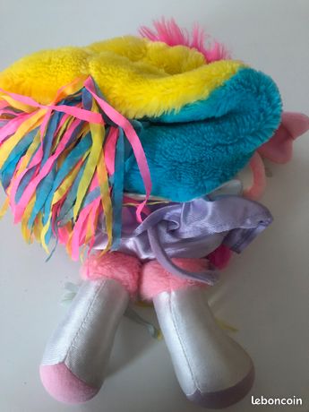 Peluche Pompom Popples Mattel 1987 – Vintage Neuve En Boîte – Occasion Rare