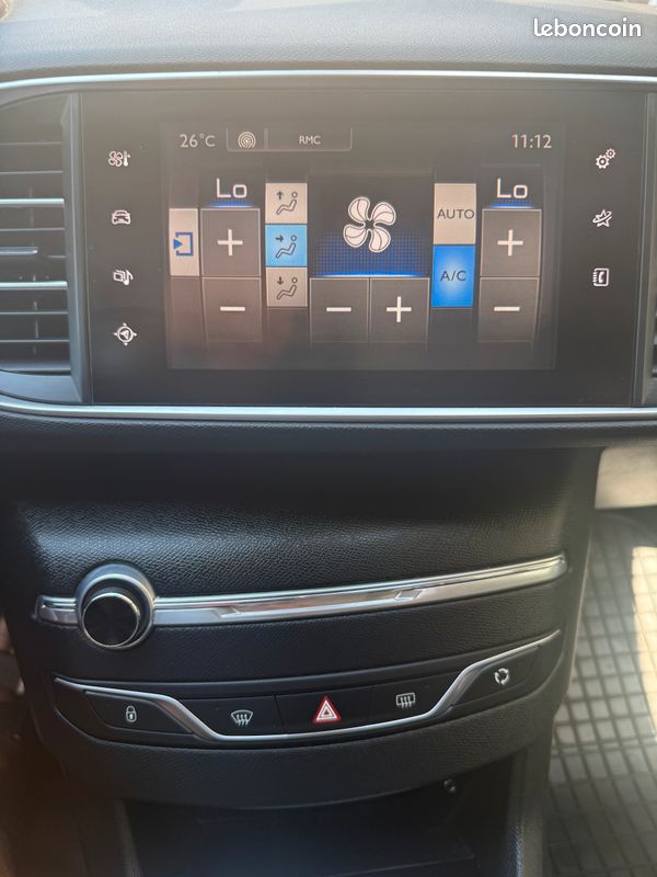 Peugeot 308 PHII 1.6 HDI 120ch Bv6m Active Business 5P . GPS Clim auto J Alus (image 7)