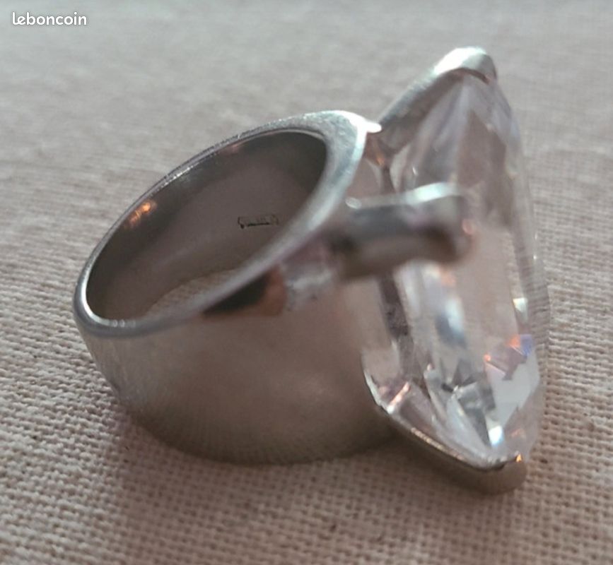 Bague Daniel Swarovski T 48 Neuve (image 8)