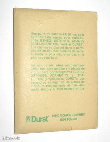 replique de Durst Aumet 35 45 66 67 69