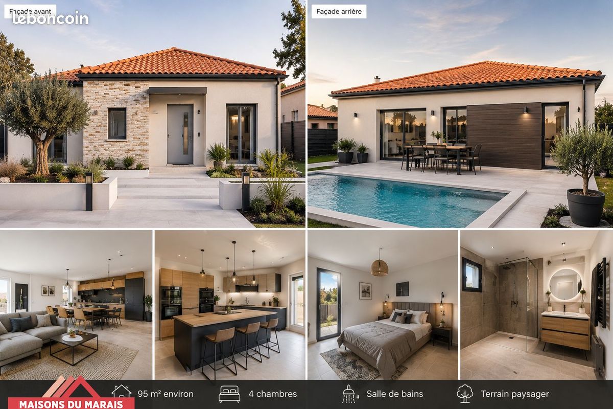 Maison 5 pièces 95 m² · à Villedoux · 95 m² · 237 060 €