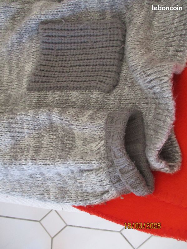 Grand gilet en maille (image 5)