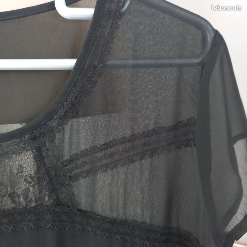 Jean ample Taille très haute - Noir - FEMME | H&M CA