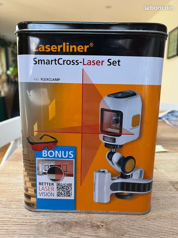 Niveau laser en croix laserliner smartcross-laser set (image 1)