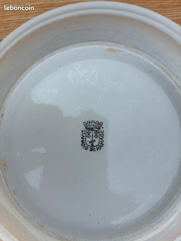 Saladier blanc en céramique (image 3)