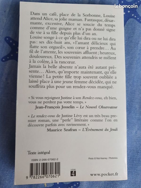 Le rendez-vous de Justine Lévy BE emm94 (image 2)