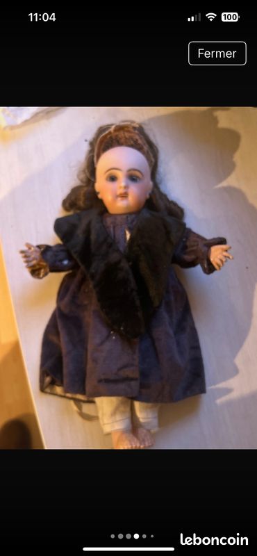 S.F.B.J - 301 - N° 4 - Poupée  tête porcelaine  - Catawiki