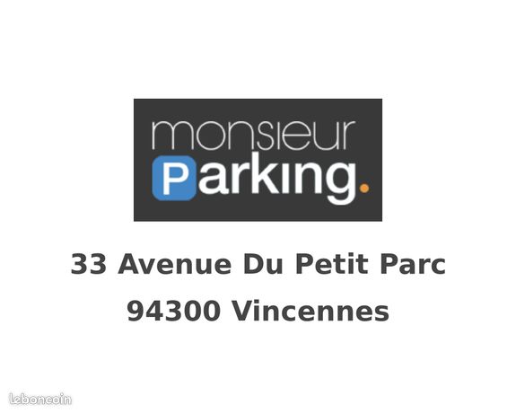 Parking/box Vincennes