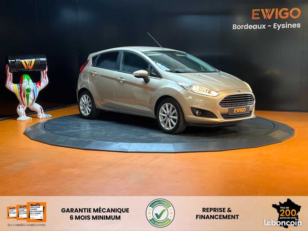 Ford fiesta 1.0 scti 100 titanium - gps - bluetooth - clim auto - suivi entretien - faible kilometrage (image 1)