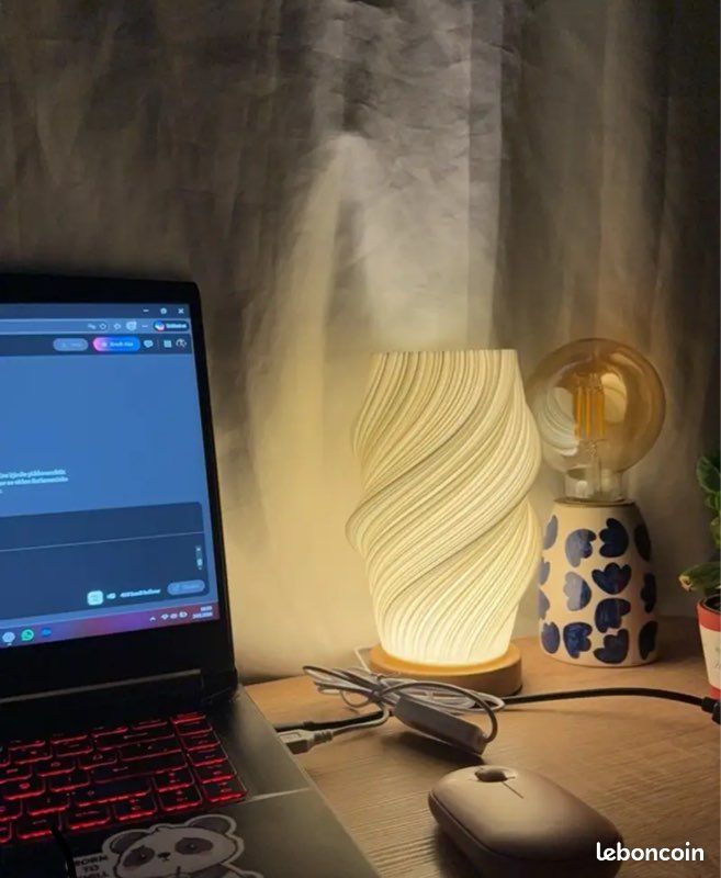 Lampe vase de chambre (image 2)