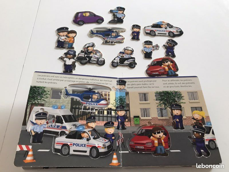 Livre puzzle La Police TBE (image 2)