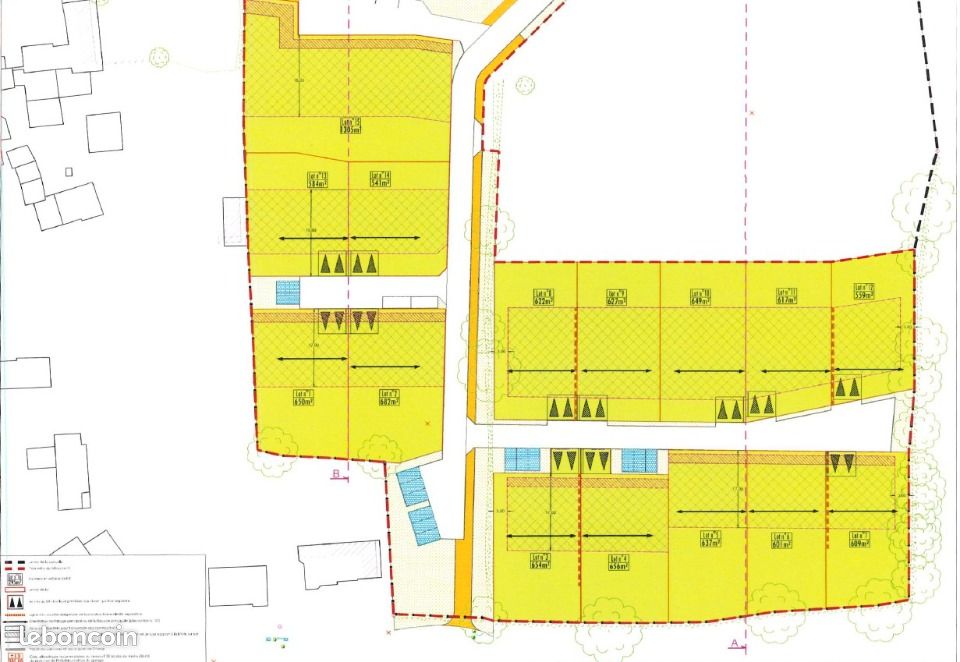 Terrain 682 m² Saint Cyr En Pail
