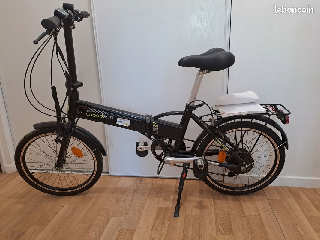 Woodsun VÃ©lo Ã©lectrique Cadre Aluminium Velo Woodsun VÃ©lo Ã©