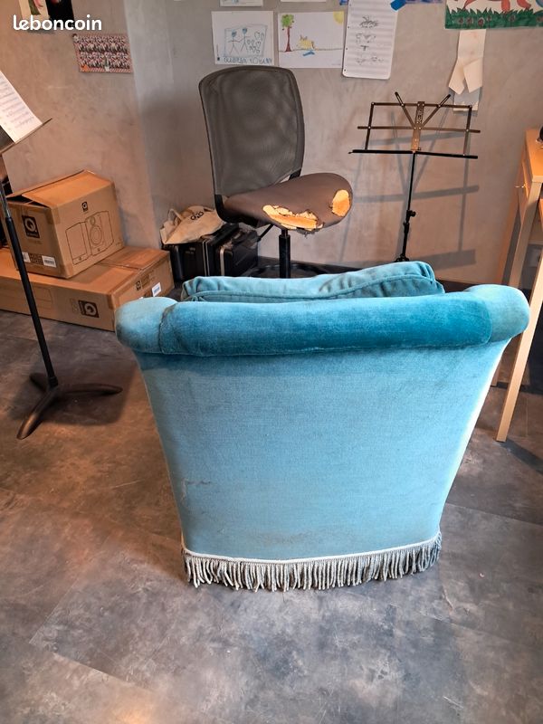 Canapé et fauteuil baroco (image 8)