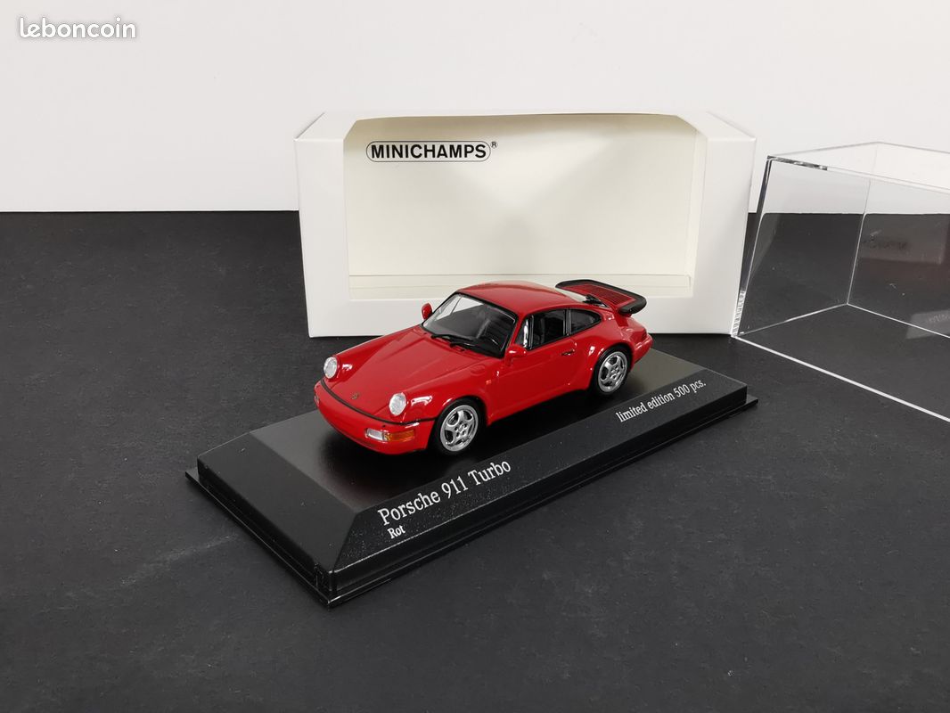 Ford Thunderbird 1955 Rouge Miniature Minichamps 1/43 – édition Limitée à 1632 Exemplaires, Voiture De Sport Cabriolet En Métal