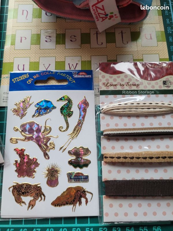 Papiers et alphabets scrapbooking (image 7)